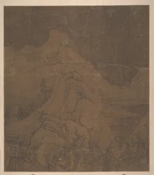 Snødekte fjell, ca. 1000.
