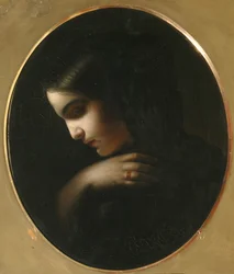 Ung enke, 1850