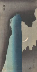 Feiret fossefall, 1820-1830.