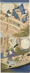 Huang Shigong (Kosekiho) og Zhang Liang (Choryo), fra "The 1000th Anniversary of the Han and Chu States"