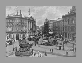 Piccadilly Circus, London, ca 1900
