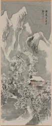 Snølandskap, ca. 1770-årene.
