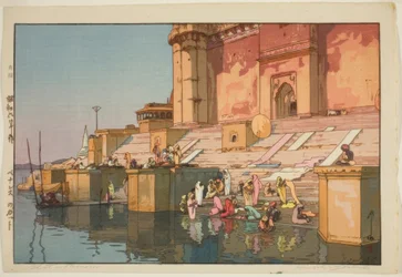Ghat i Benares (Benaresu no gatto)