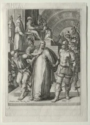 Lidelsessett: Kristus foran Pilatus