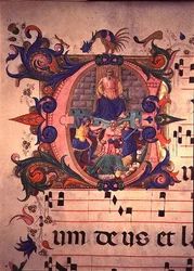 Missal 515 f.13v The Massacre of the Innocents, fra en korbok henrettet før 1449 (for detaljer se 88910-11)