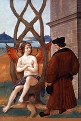 Alkymi. 1400-tallet (miniatyr)