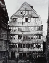 Fødested til den tyske komponisten Johannes Brahms (1833-1897) i Hamburg, Tyskland