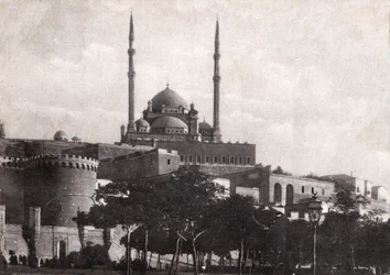 Kairo, Saladins citadell (Egypt). Omkring 1920