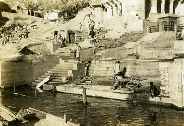 Kremasjon på Ganges