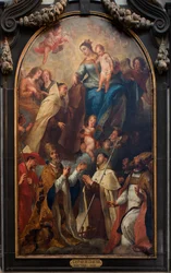 Sognekirke (Saint Martin Parish Church). Interiør.