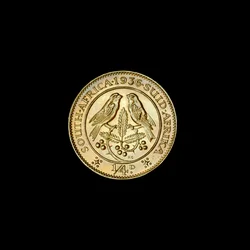 South African Quarter Penny Coin (Farthing) 1936 (bilde)