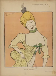 Jeanne Granier, illustrasjon for Le Rire