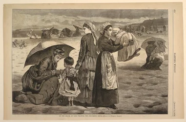 På stranden ved Long Branch – Barnas time