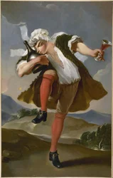 Til den gode flasken. Vinhandlerskilt, Paris