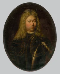 Slovakisk: Portrett av en adelsmann i parykk