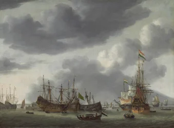 Amsterdam havnescene