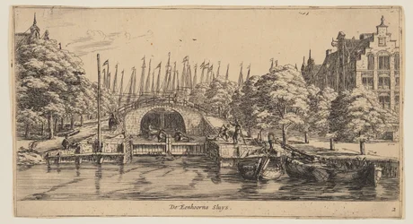 The Eenhorns Sluys, fra Views of Amsterdam