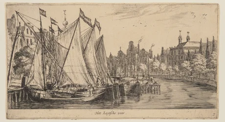 Leytsche-svingen, fra Utsikt over Amsterdam