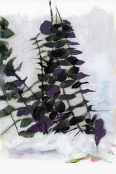 Abstrakt botanisk løvverk