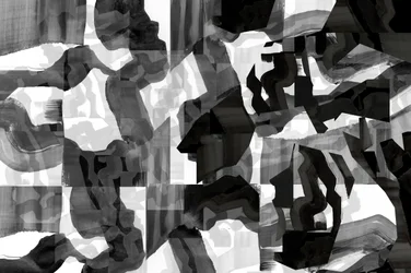 Abstrakte menneskefigurer
