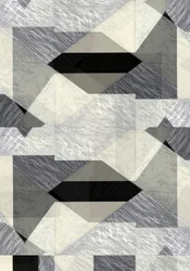 Monokromatisk geometrisk abstraksjon