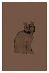 Den stille brune katten