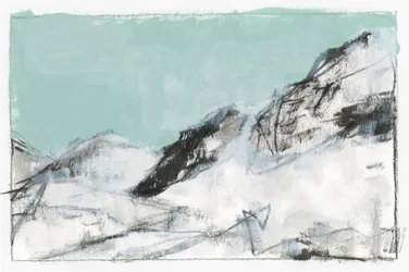 «Snowy Mountain» – abstrakt