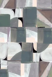 Myk, geometrisk abstrakt kunst