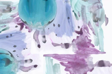Myk blågrønn lavendel – abstrakt