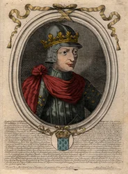 Portrett av Johannes II den gode (1319-1364), konge av Frankrike - Portrett av Johannes II, 