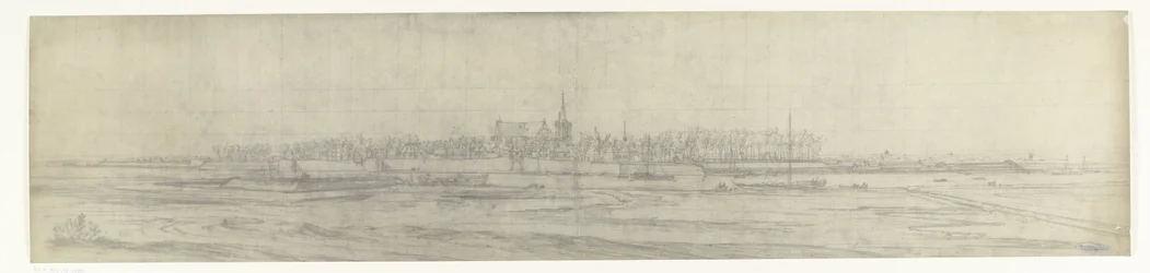 Utsikt over graven, 1672 Bilder av tegninger av den franske invasjonen av Nederland i 1672 av Adam Frans van der Meulen bevart i Manufacture des Gobelins (serietittel)