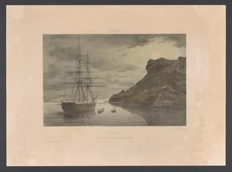 Fort Nassau og Schottegat Curacao. Fort Nassau og en del av Schottegat (tittel på objekt) Vestindia (serietittel på objekt) Utsikt fra Nederland
