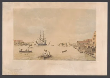 Willemstad Inntektene til havnen i Curaçao (tittel på objekt) Vestindia (serietittel på objekt) Utsikt fra Nederland