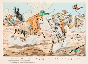 Jacques Marie Gaston Onfroy de Breville dit JOB (1858-1931) - Hussard under den egyptiske kampanjen (1798-1801) under Napoleon Bonaparte, privat samling