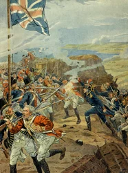 Rhinhæren og den franske revolusjonen 1789: Napoleon I Bonaparte (1769-1821) angrep engelskmennene ved Toulon i 1793. Grensene i Sør-Frankrike blir invadert av makter som er alliert mot revolusjonen. Engelskmennene okkuperte særlig Toulon.