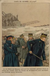 Første verdenskrig: Soldatkongen (illustrasjon)